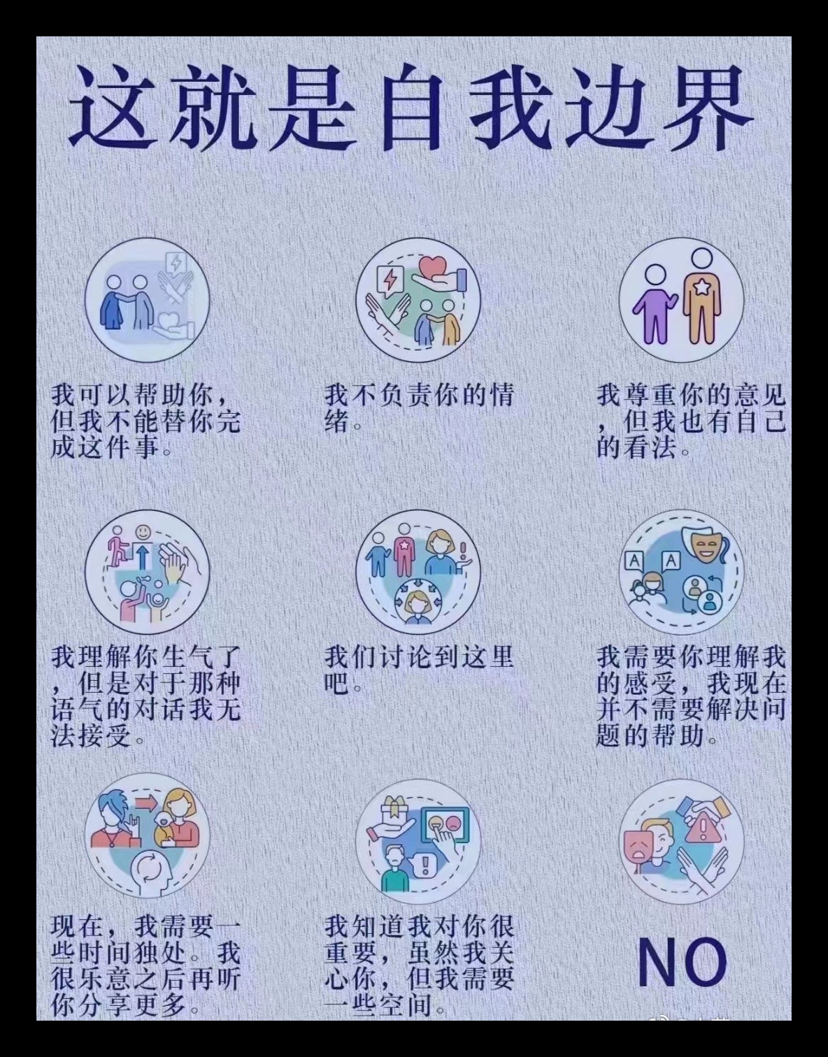 心理边界图片