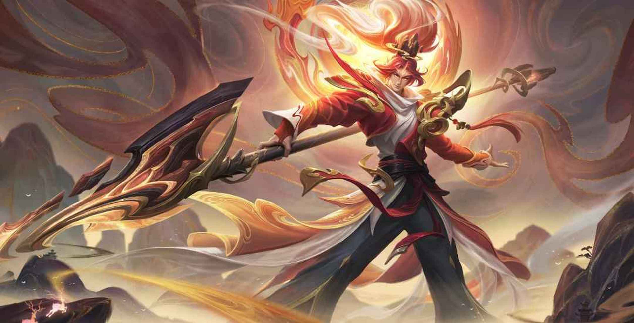 韩信新皮肤飞衡预览  这个皮肤有点大众化啊,脚下一个风火轮看上去跟