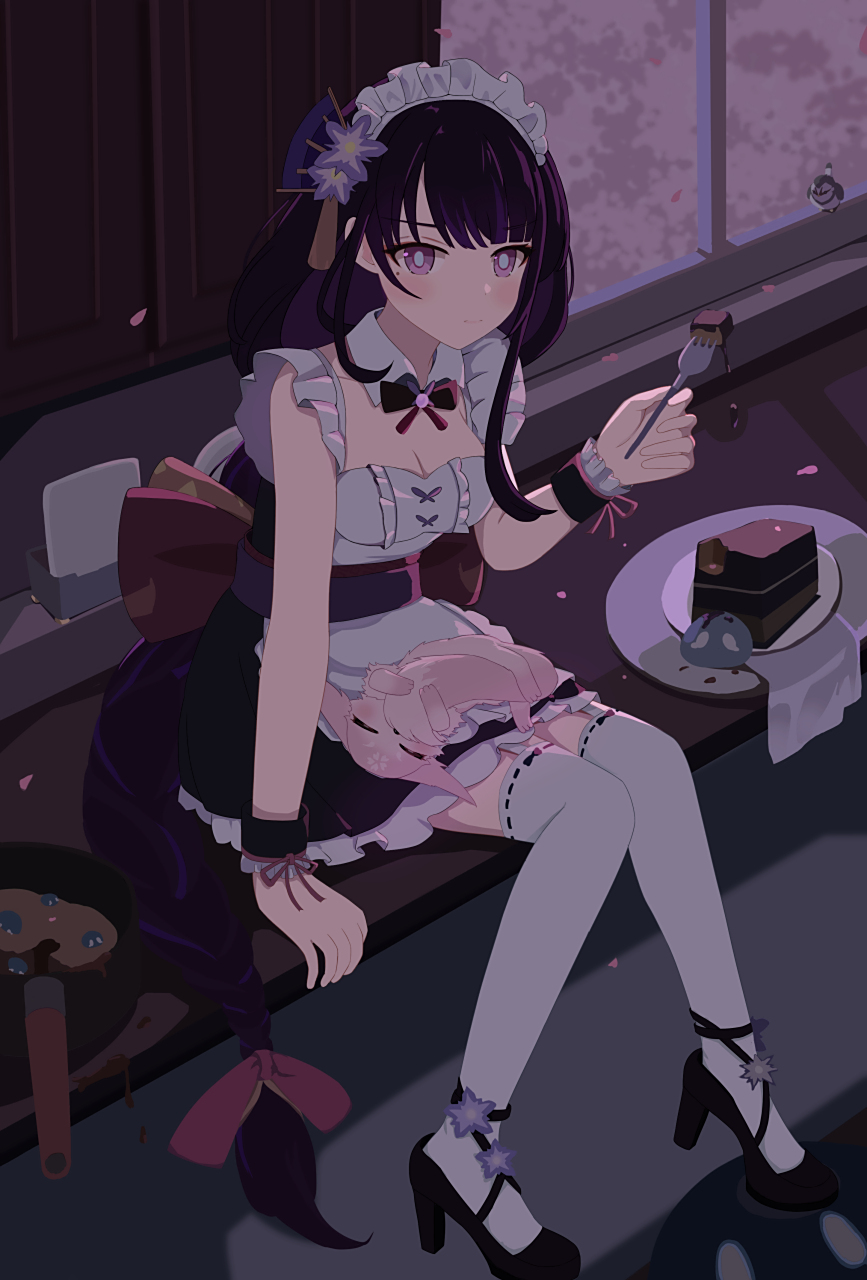 女仆将军#原神# #二次元# #原神雷电将军#