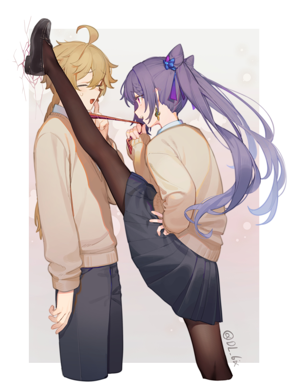 阿晴的壁咚(腿真长!