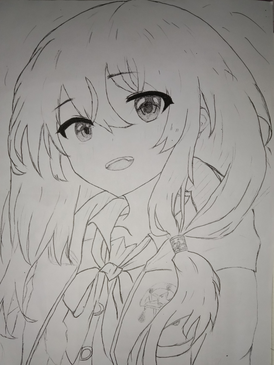 闲来无事,开画!  #二次元# #手绘# #魔女之旅