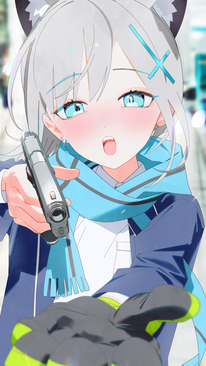 啊,乖,张嘴,吃颗花生米[苦笑] #二次元# #少女