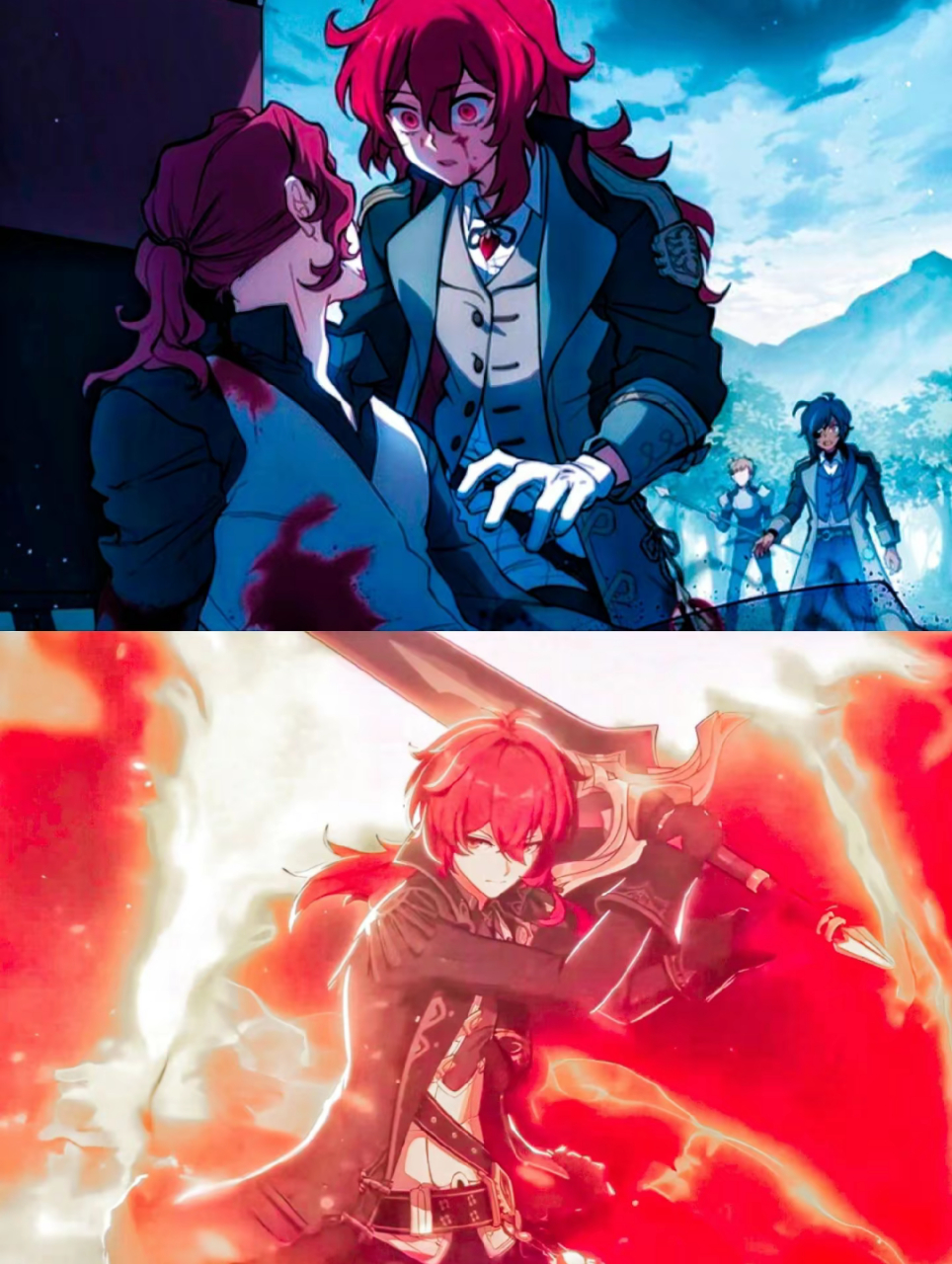 [大哭] #二次元# #原神迪卢克# #原神