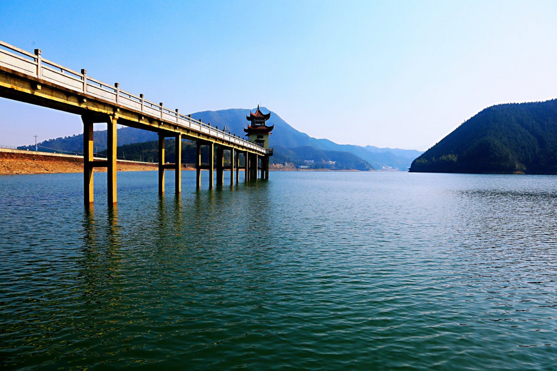 常宁天堂湖风景区图片