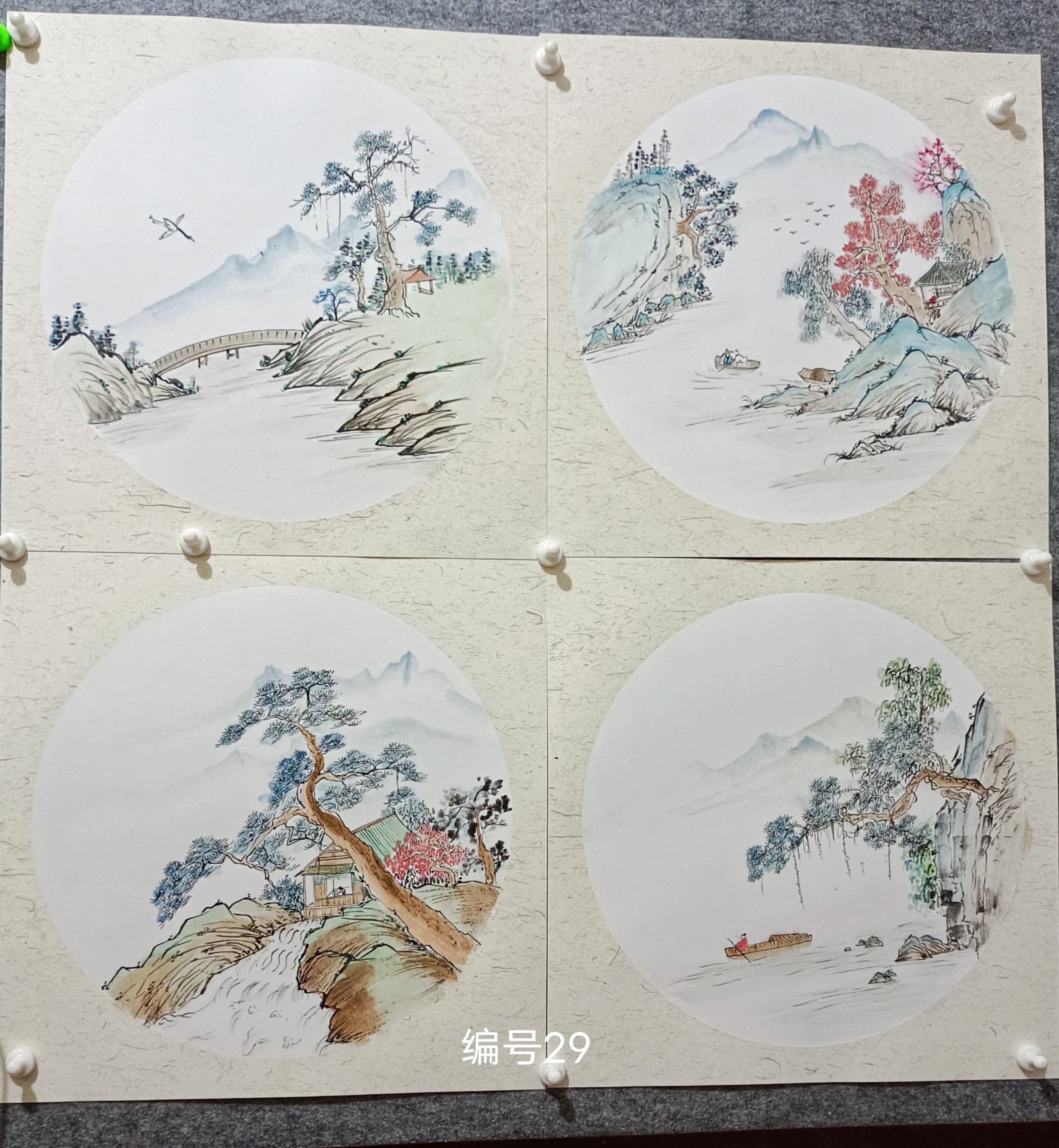 92  这幅山水画