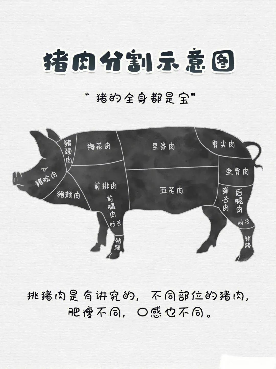 猪颈肉,猪颊肉,里脊肉,槽头肉和猪颈肉猪蹄前腿好吃还是后腿好吃猪前