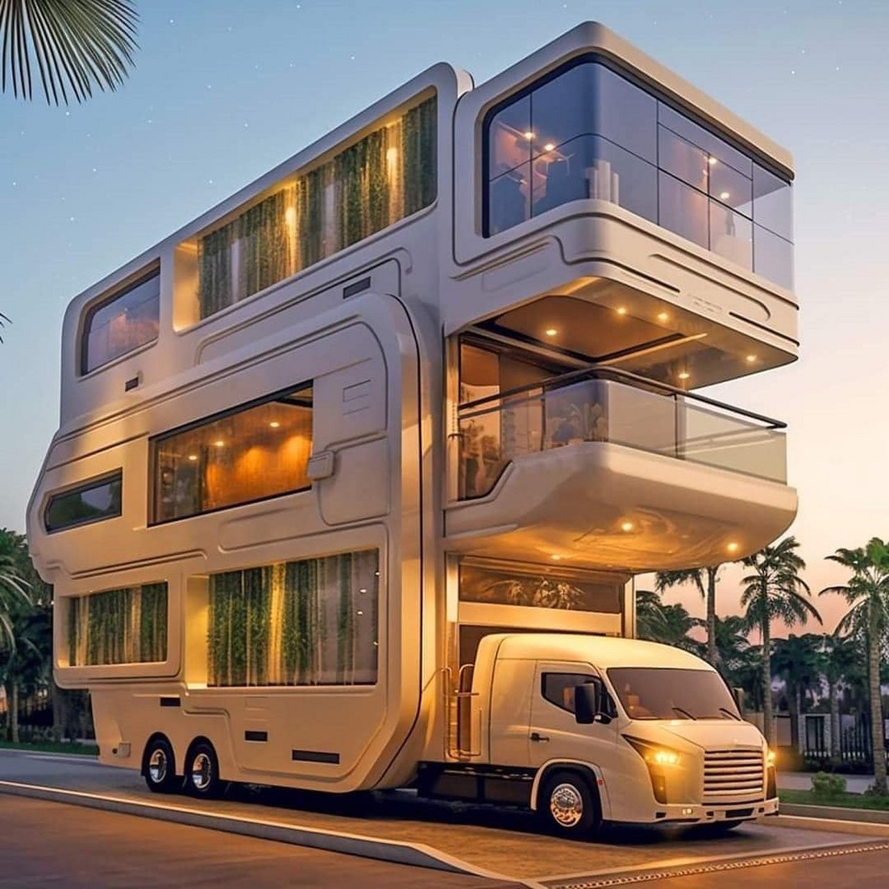 这么漂亮的房车