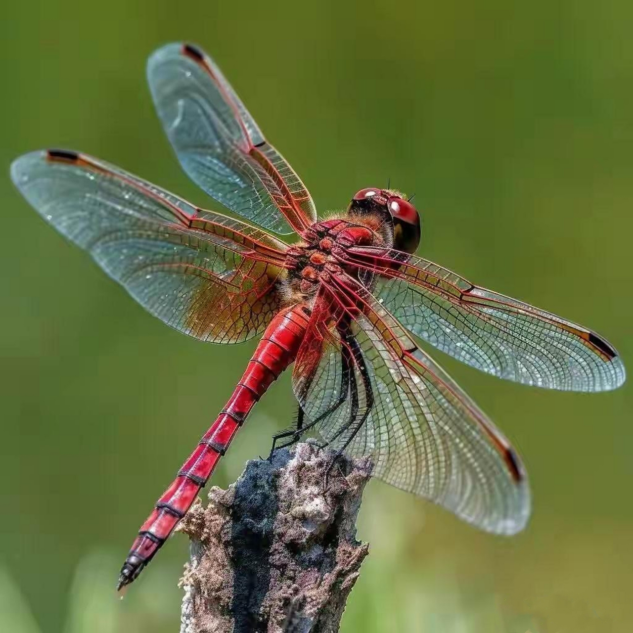 美景之屋:哇,红蜻蜓,也挺漂亮![比心]