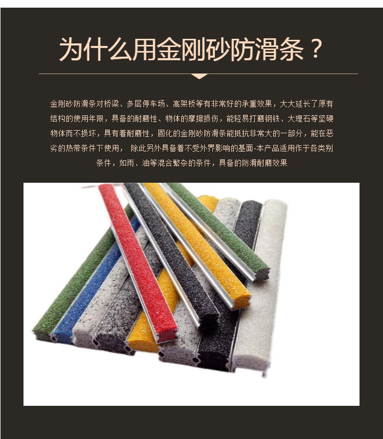 金刚砂防滑条