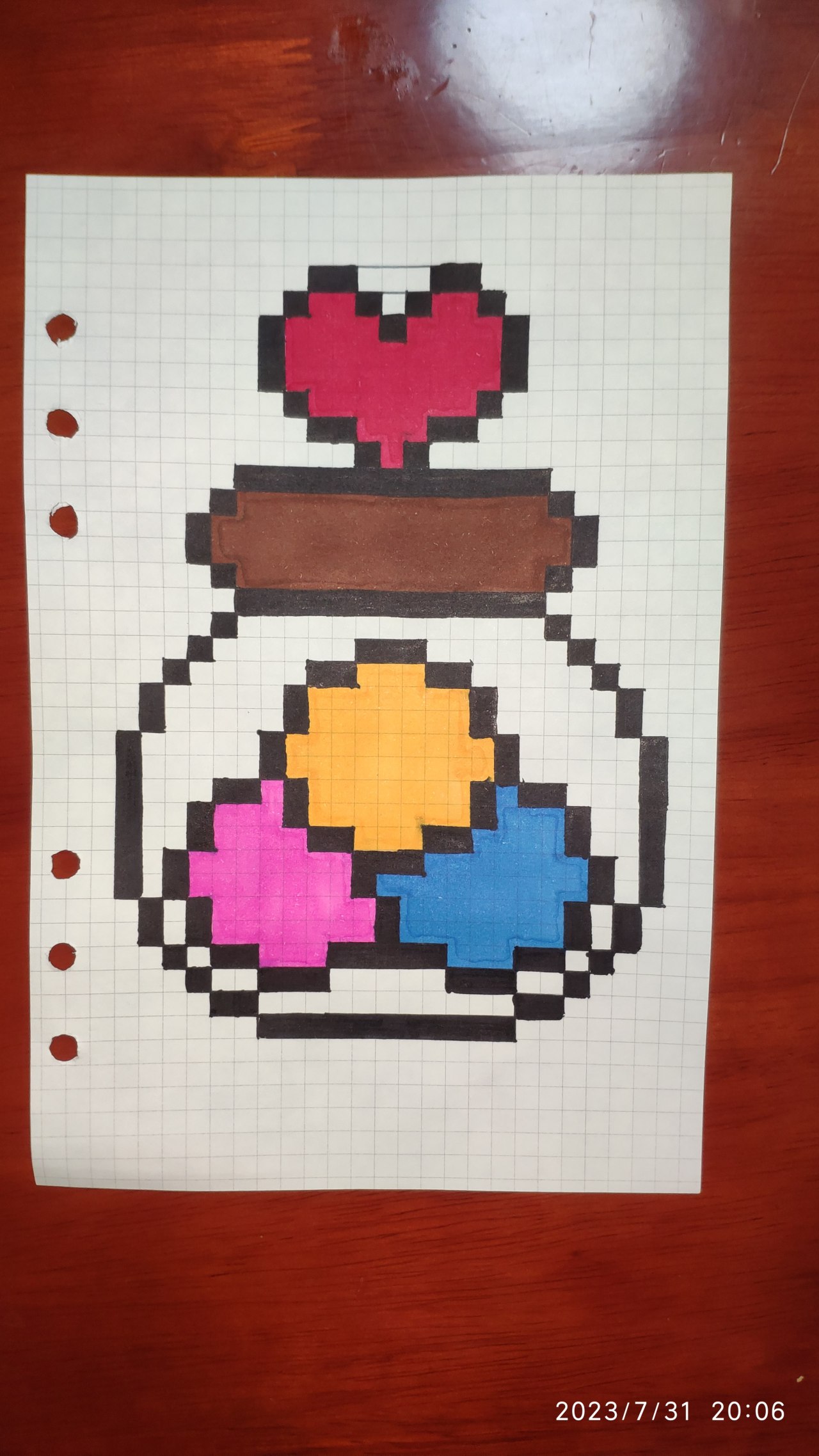 画画交流组# 马赛克图片好好看♥