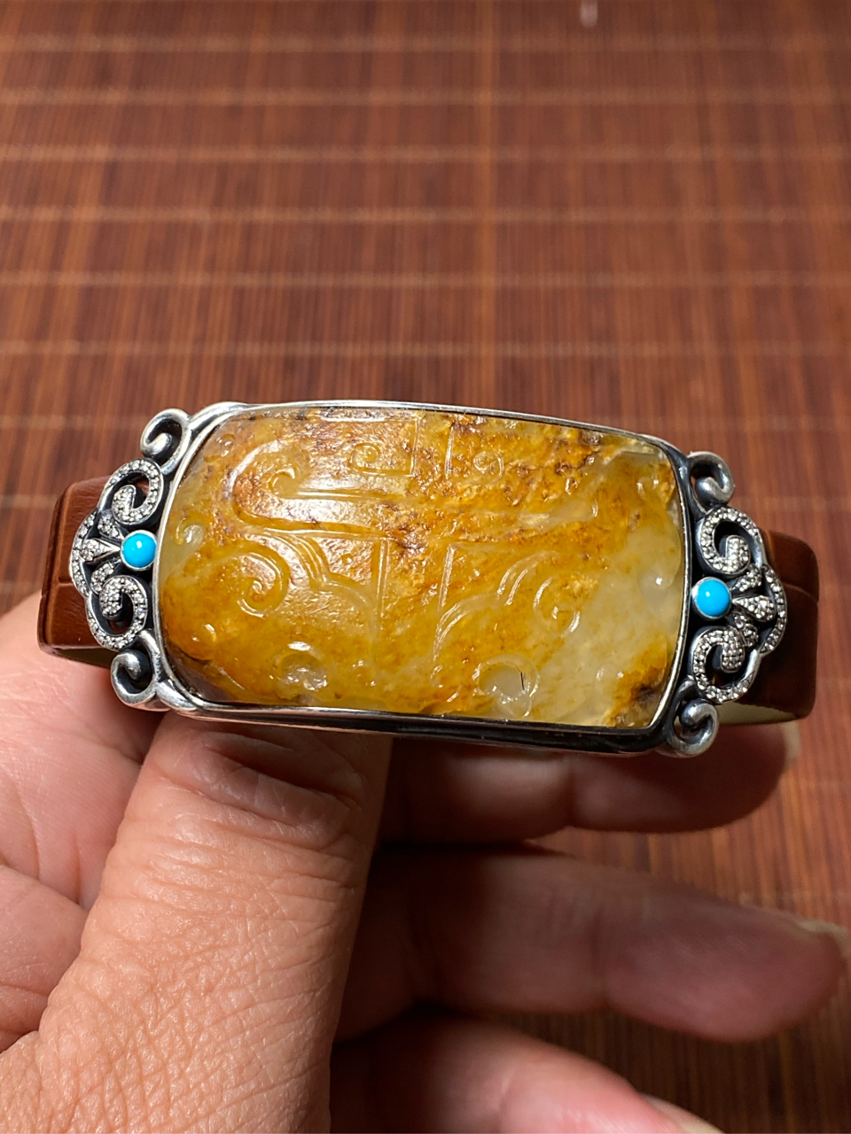 和田玉手牌# #和田玉# #和田玉籽料# #新疆和田玉籽料# 新疆和田玉