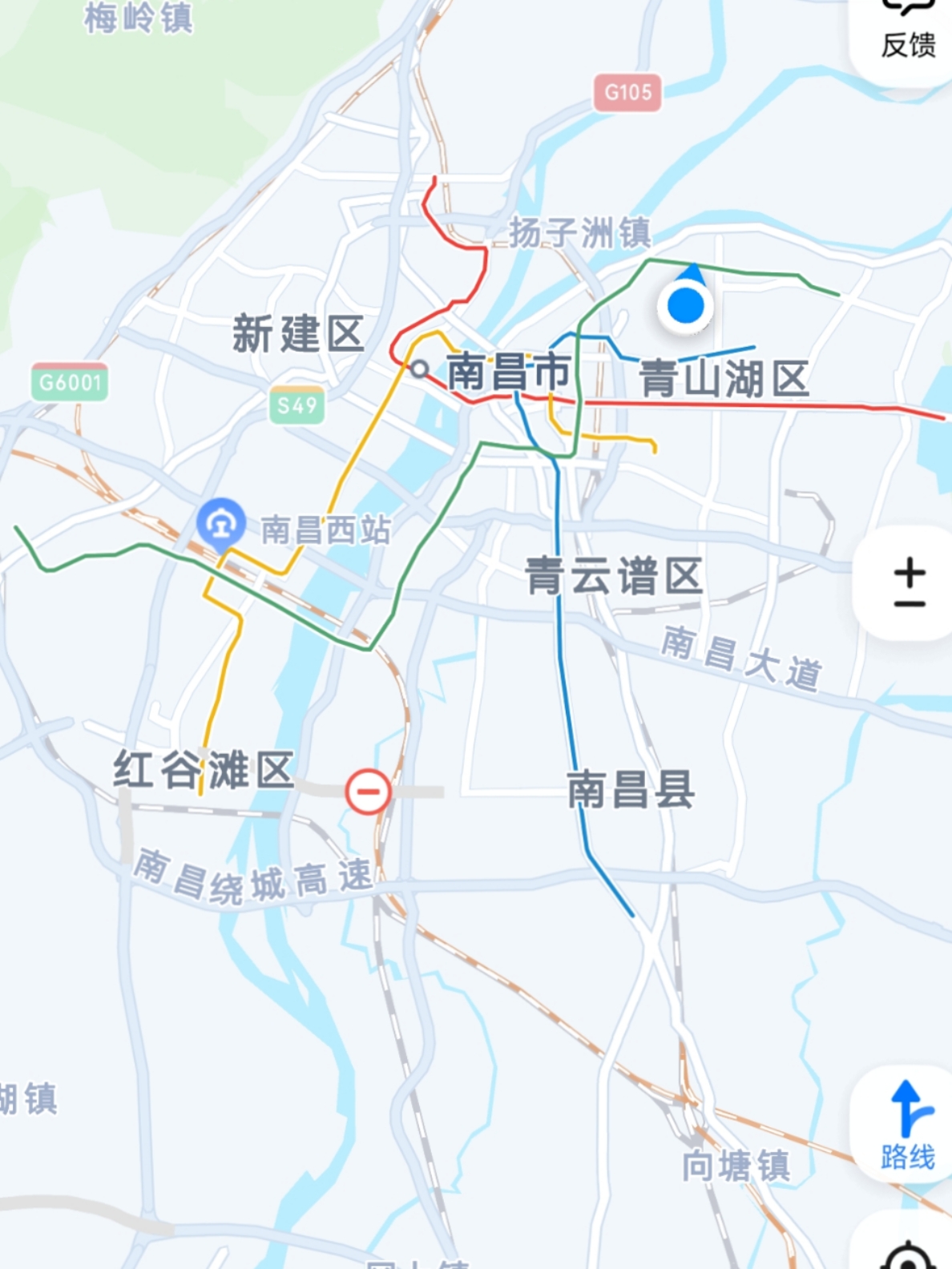 南昌西站地铁线路图图片