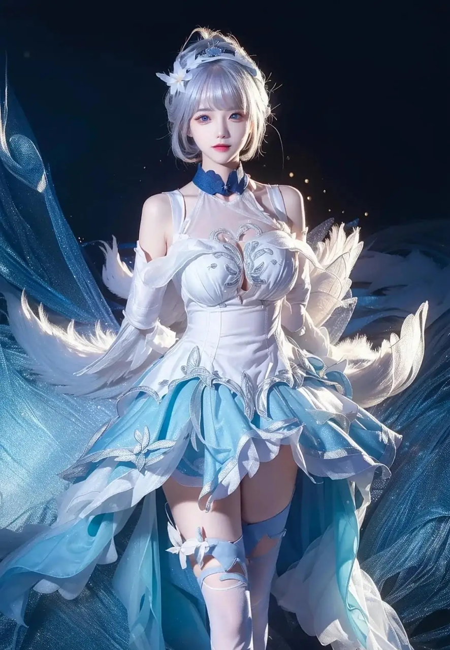 ai女神# #ai美女# #动漫美图##美女cos#  ai绘画第二十二期;小乔,天