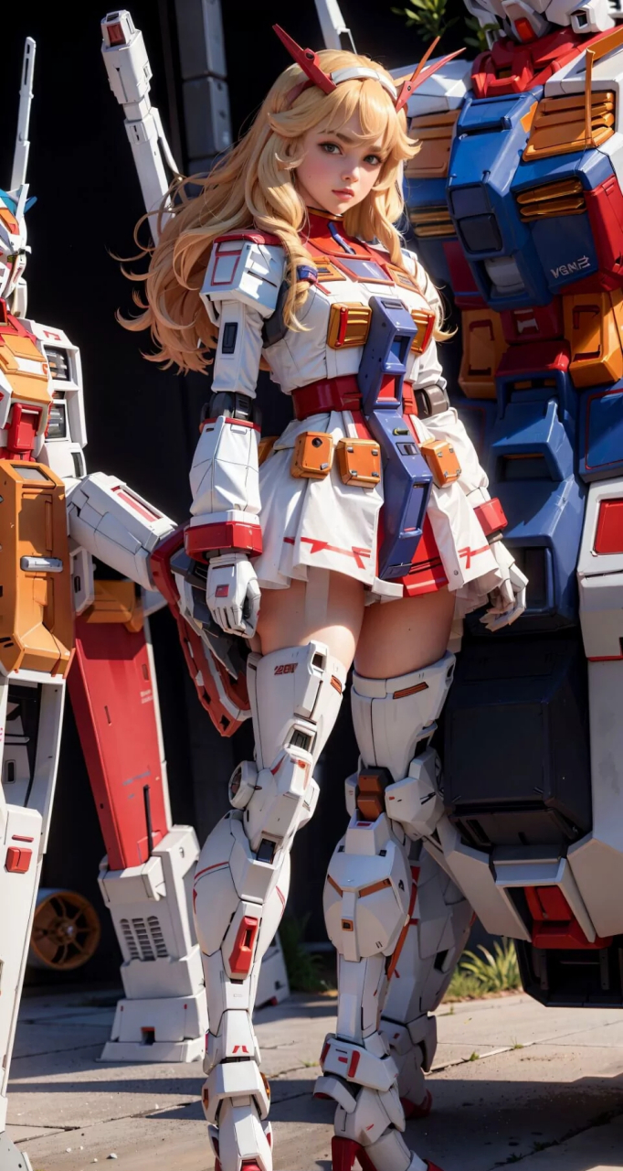 ai绘画# #动漫美图# #动漫壁纸# ai绘画第二十四期;高达少女