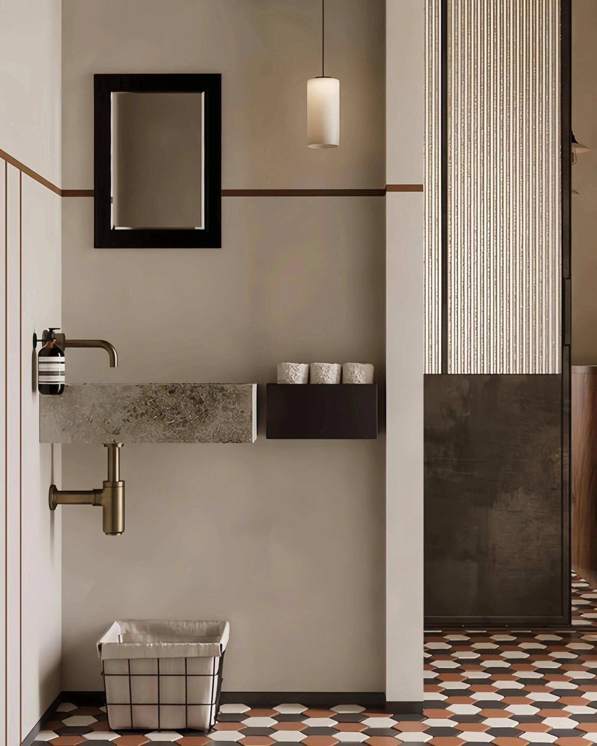 卫生间干区应该是使用率最高的区域 公卫干区也是公共空间的一部分