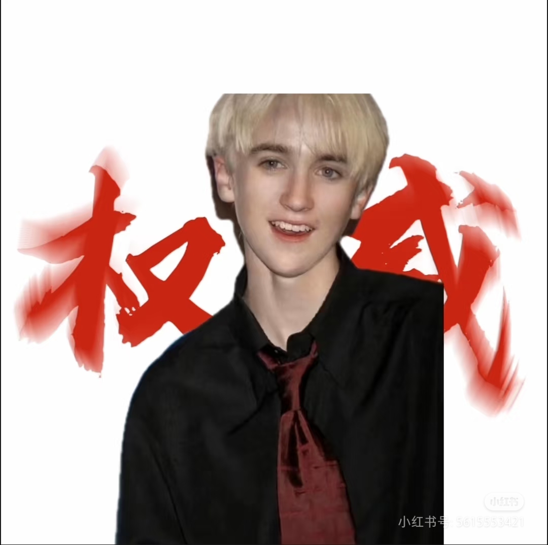 哈迷权威头像 汤姆·费尔顿今天也超帅der! #哈利波特