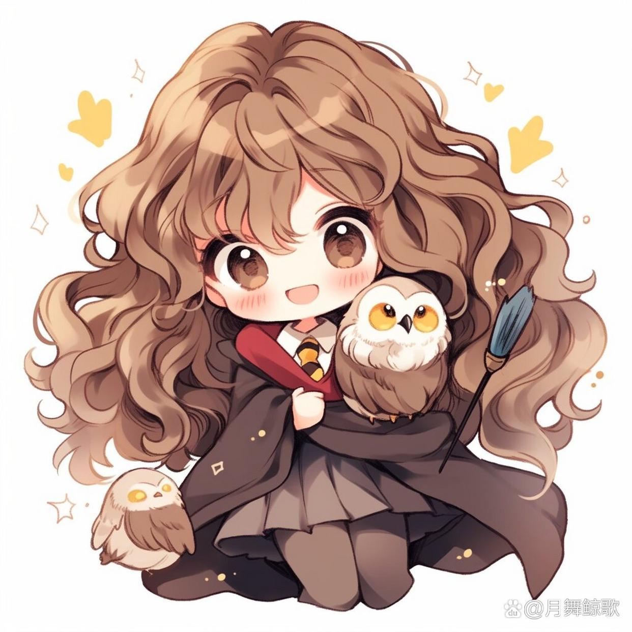 可爱的赫敏呀! (美貌与智慧并存)