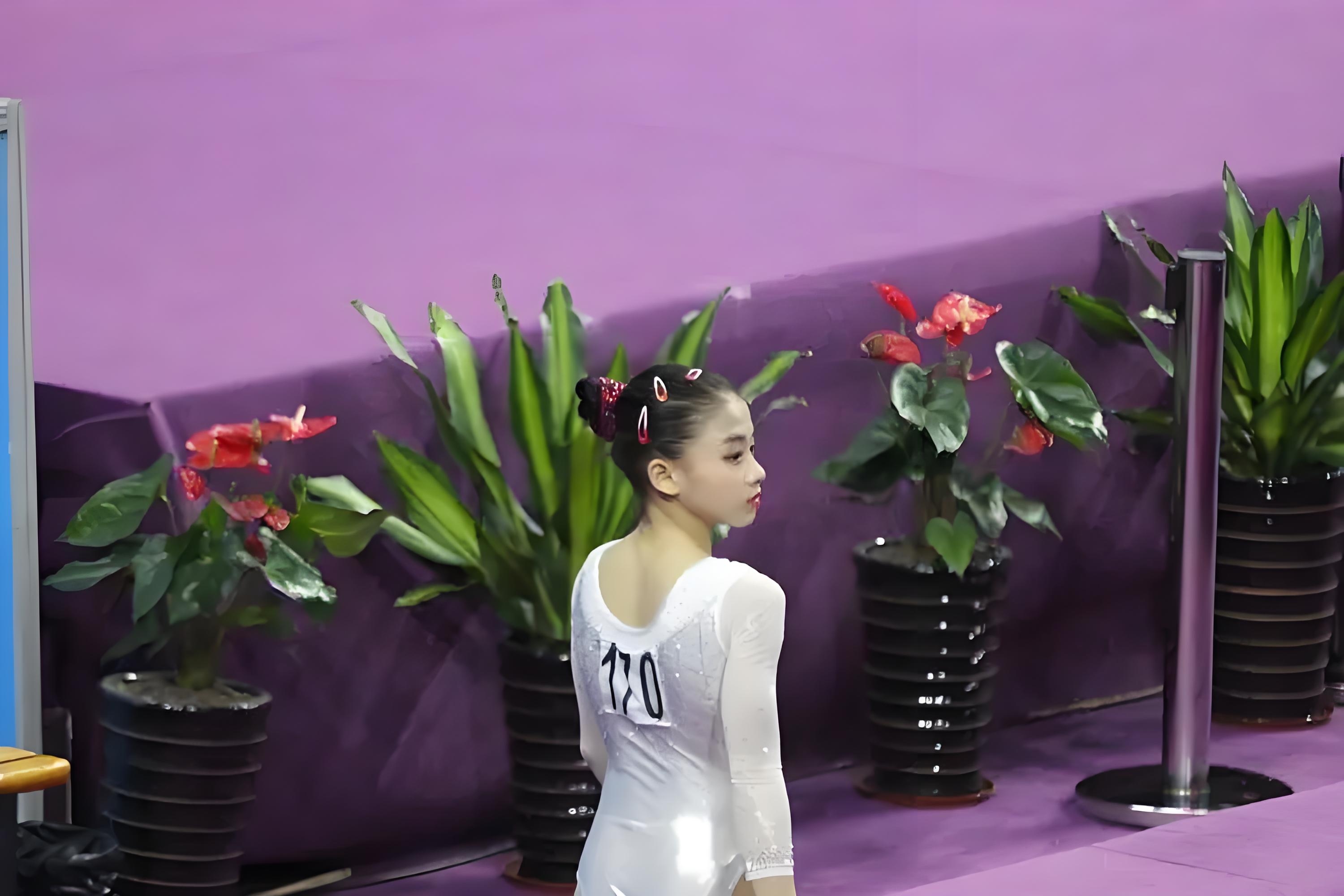 体操# 体操小花李诗佳,甜美可爱,艳若桃李!清纯佳人,梦中情人!