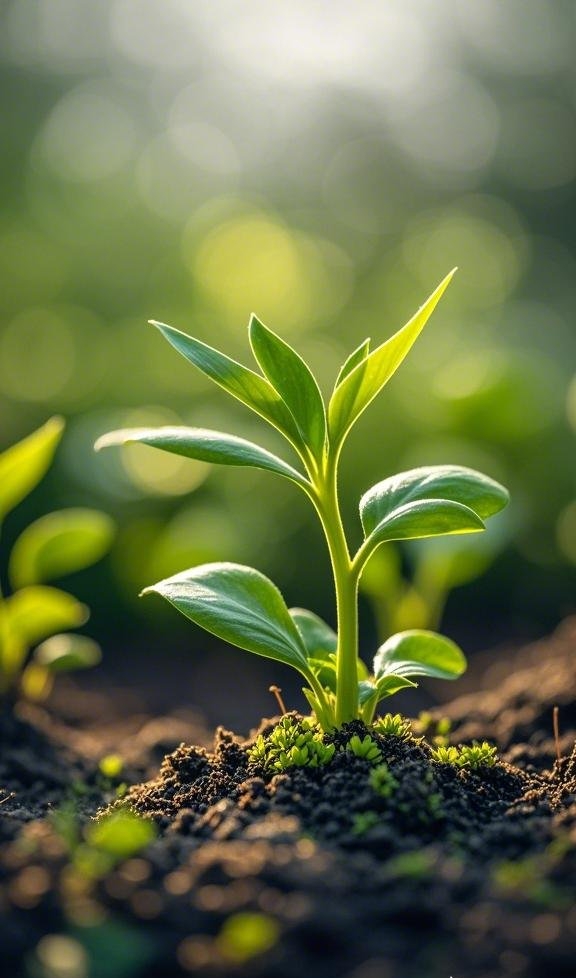 春姑娘的脚步轻轻,新生命在温暖的阳光下萌芽.#一张图证明春天来了