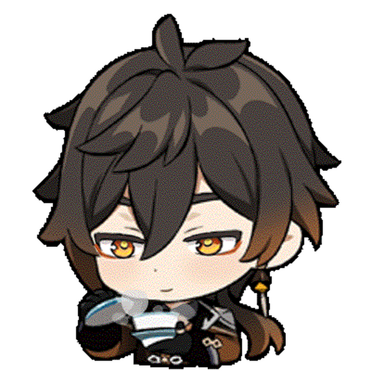 钟离.可爱表情包.