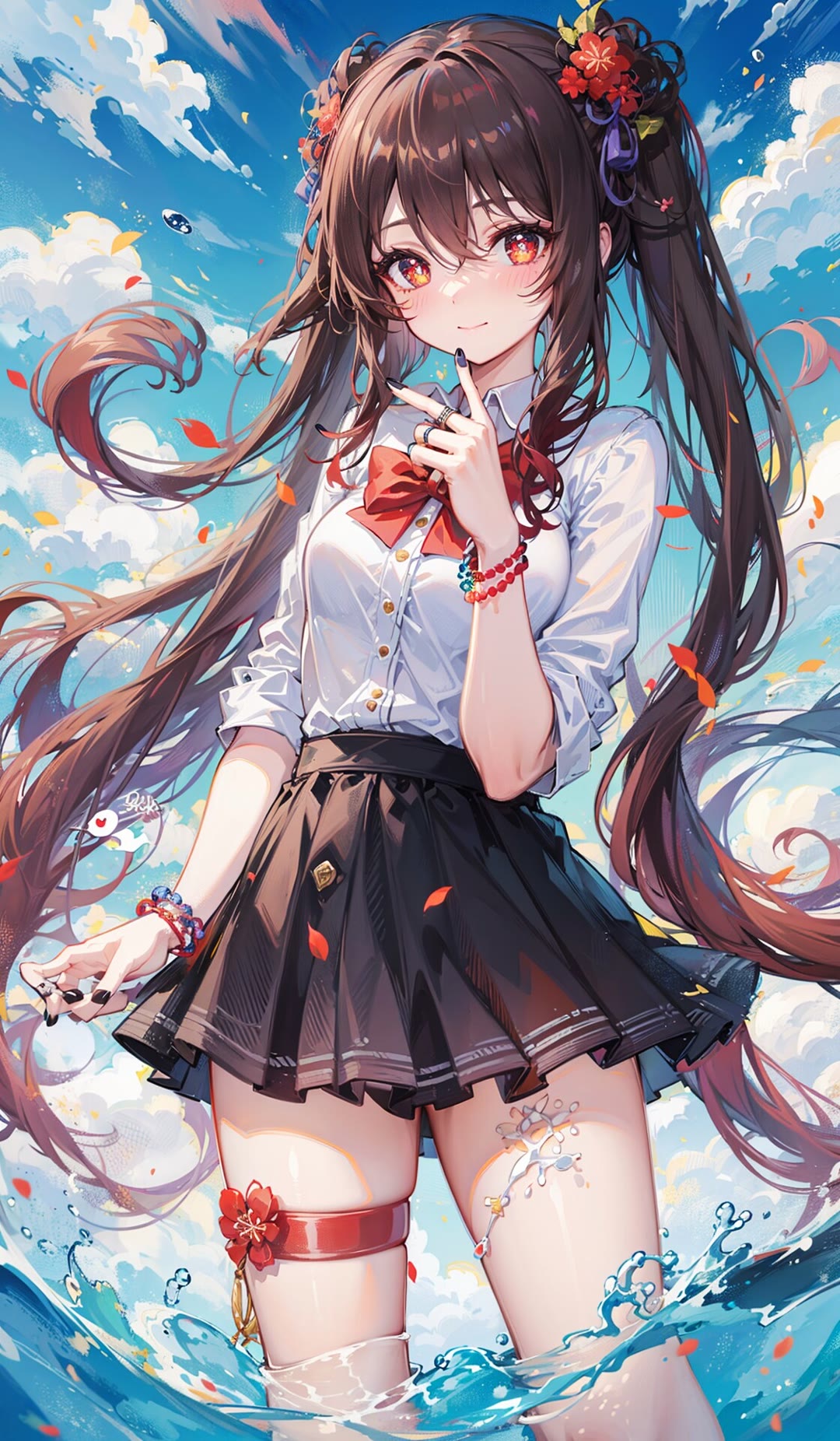 💫水手服女孩的秘密海底世界🌊  💖我被那位身穿水手服的动漫