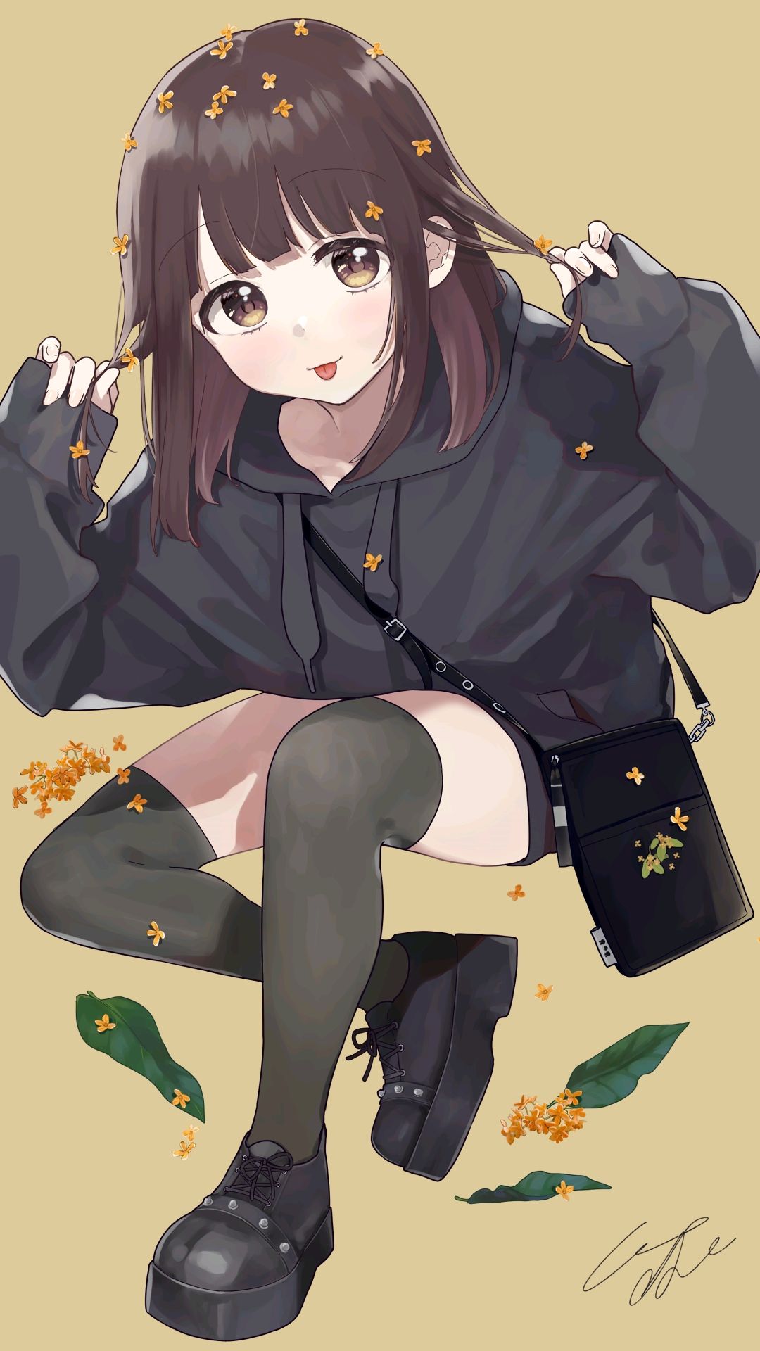 这幅插画简直让人一秒穿越进日本动漫世界!