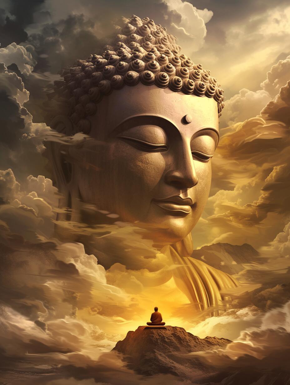 释迦牟尼佛 就是只降服他自己, 而且 他整天都是看自己的过失, 他整天