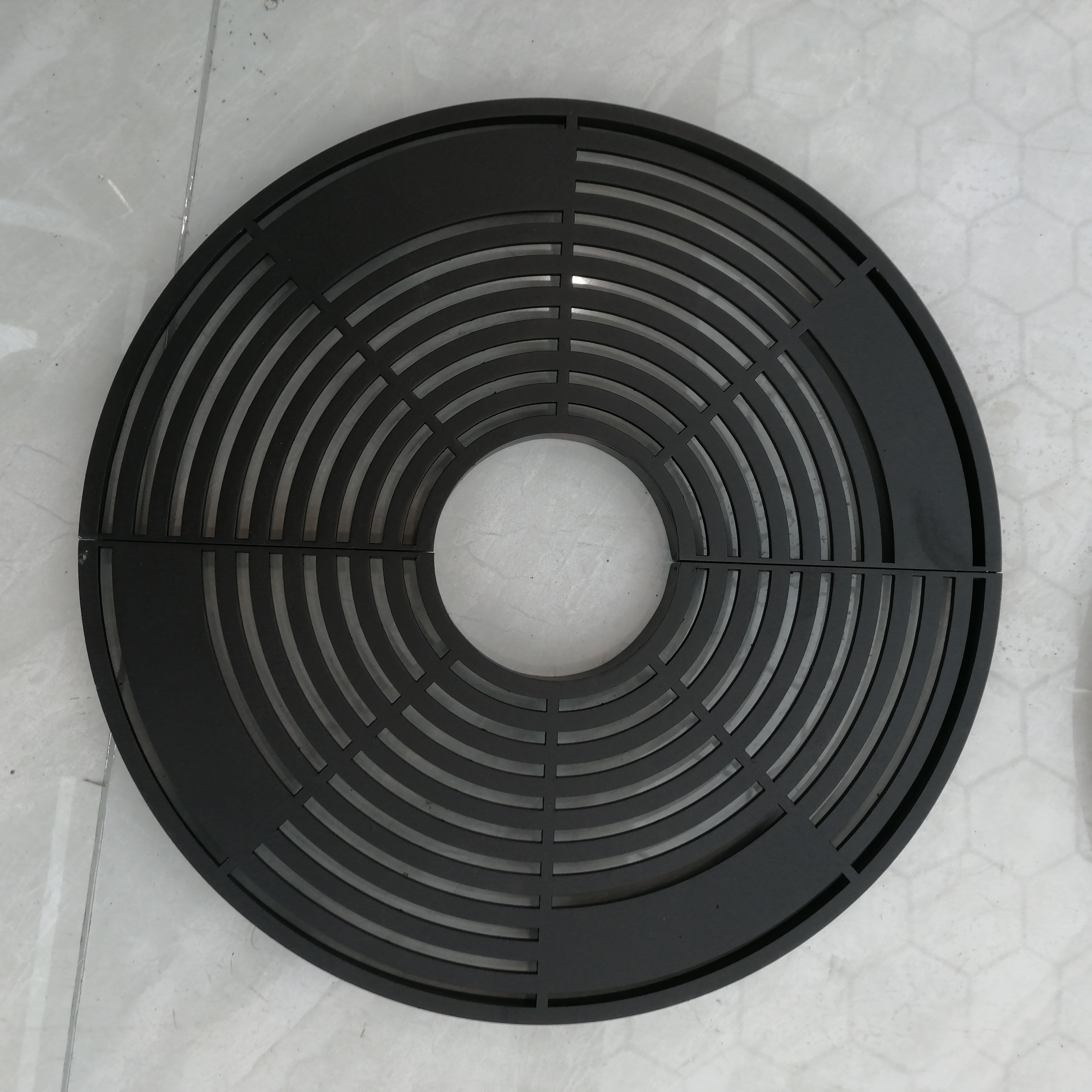 不锈钢树池篦子护树板钢板切割树池盖板