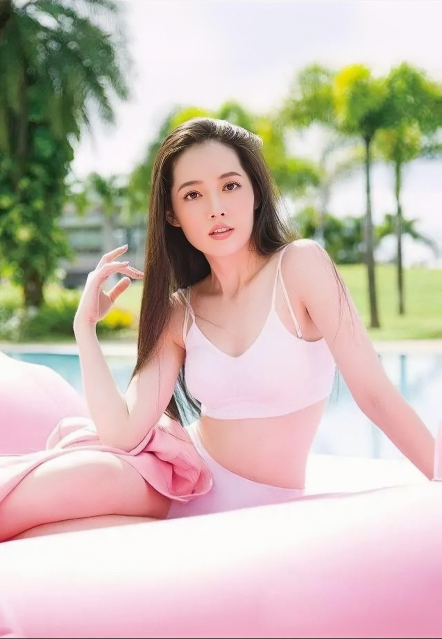 向佐媳妇郭碧婷,泳装照太美了!