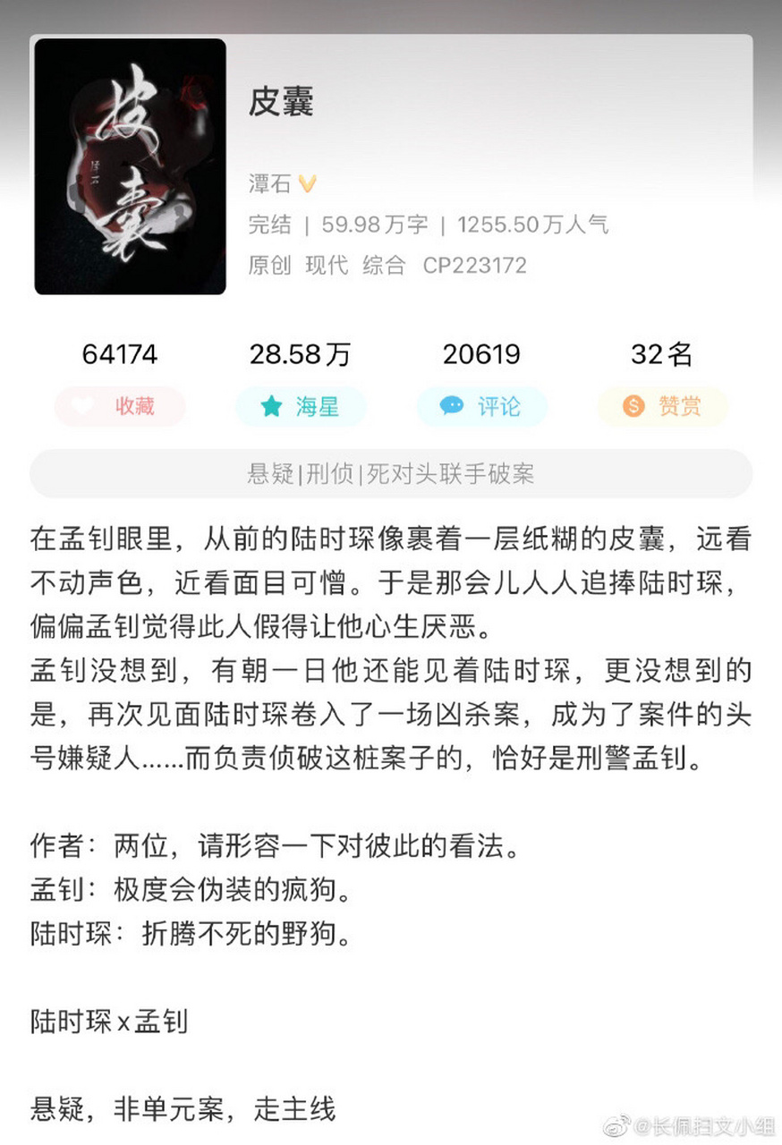 皮囊by潭石 全文txt阅读
