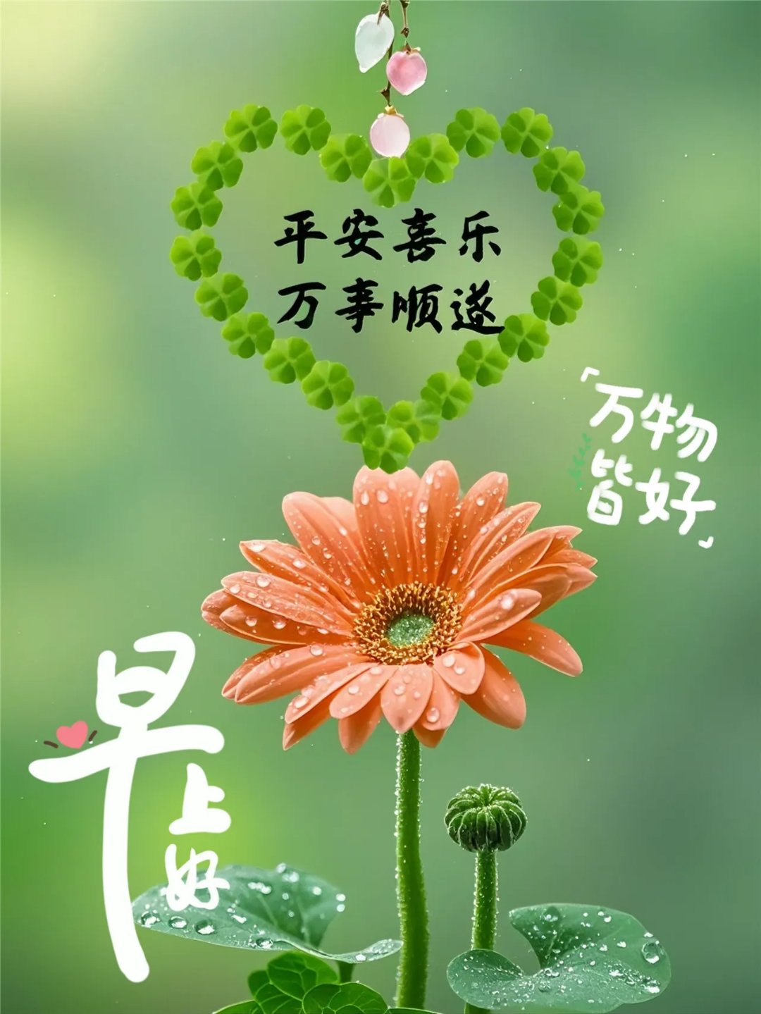 早安呀,愿你拥有一个充满平安与喜乐的一天,万事顺心,一切美好如你所