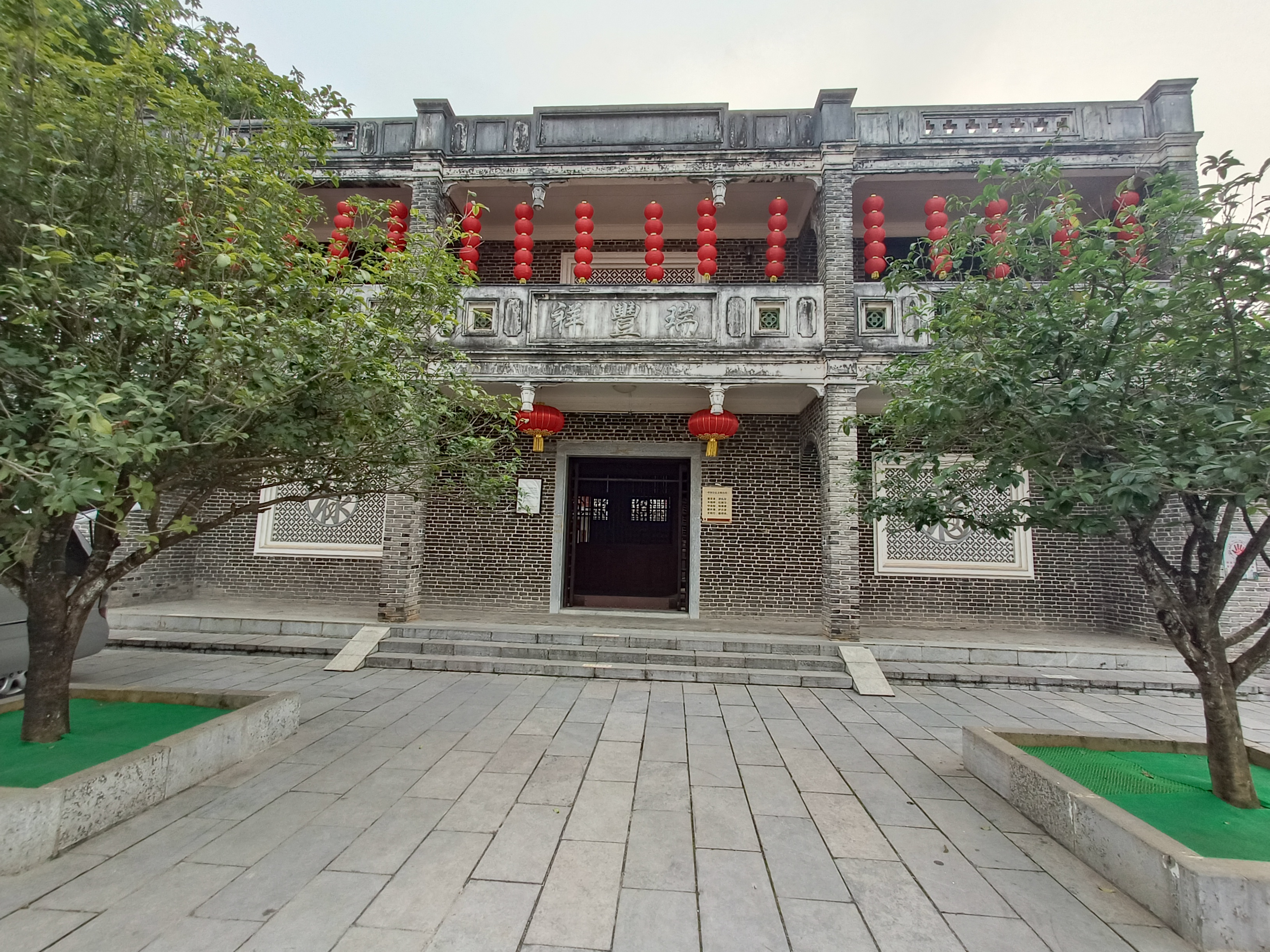 下午在广西崇左市龙州县,参观中国红军第八军军部旧址.