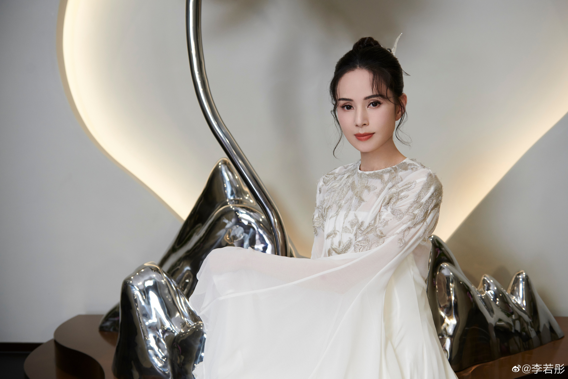 李若彤#姑姑太好看了吧