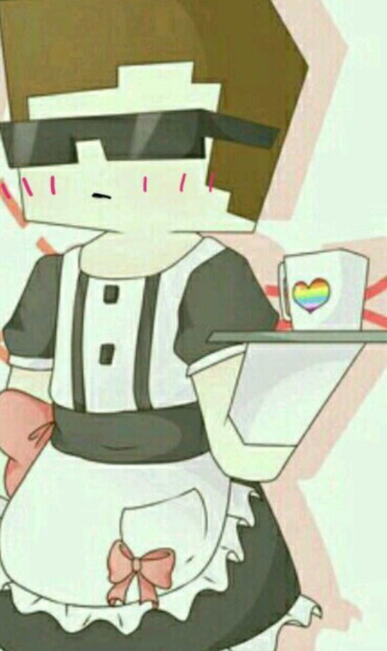 不近女色的him穿女装了[滑稽]