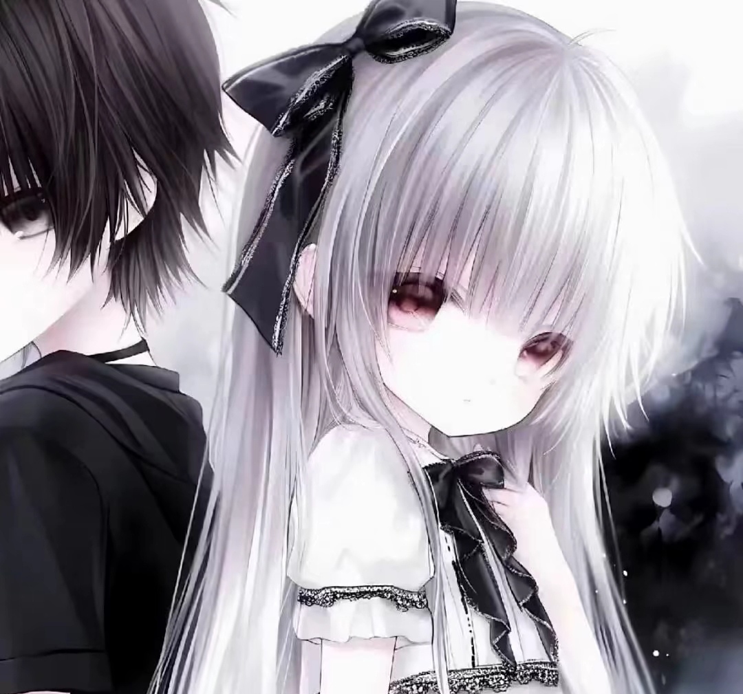 动漫情头#可爱情侣头像