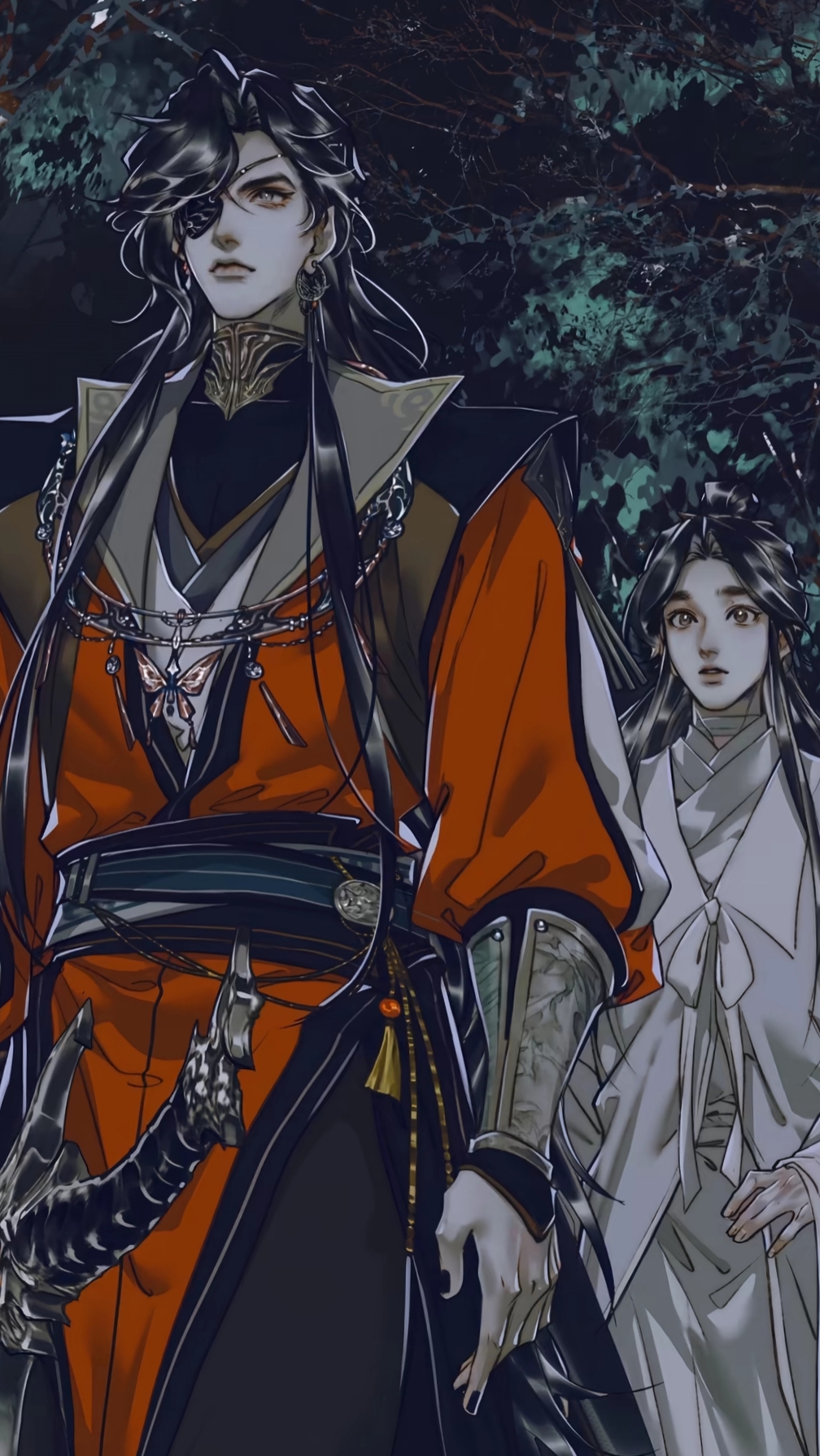 花城:哦,我这是要去端某个鬼的老巢,哥哥要一起吗?