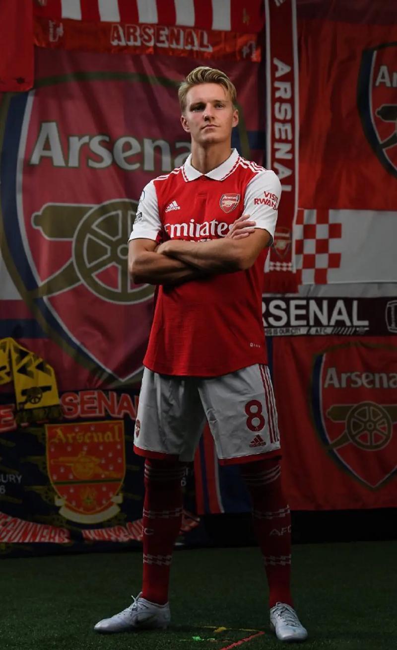 厄德高帅照卡拉菲奥利 阿森纳挪威的马丁·厄德高厄德高的照片马丁