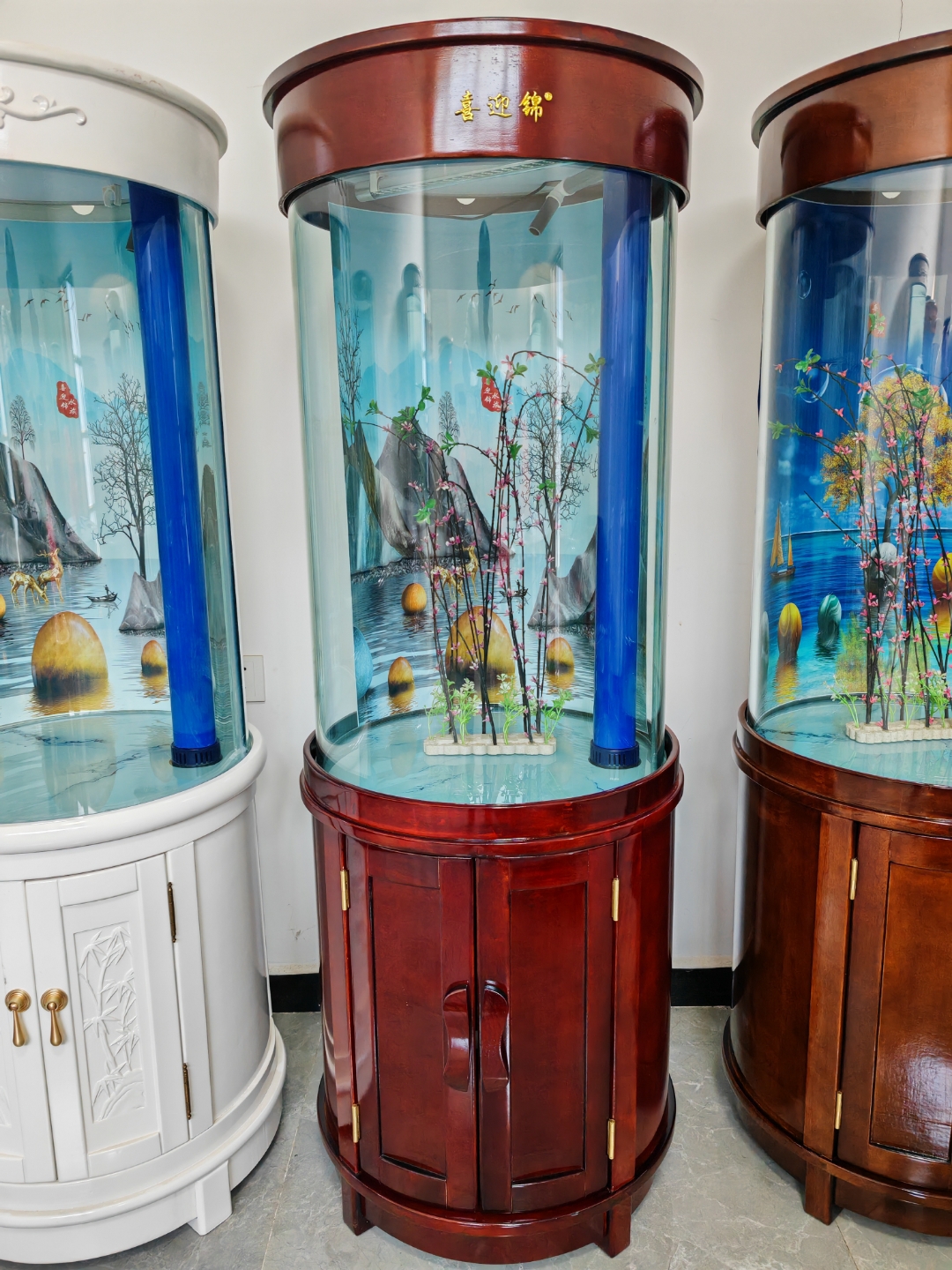 玻璃热弯整圆鱼缸