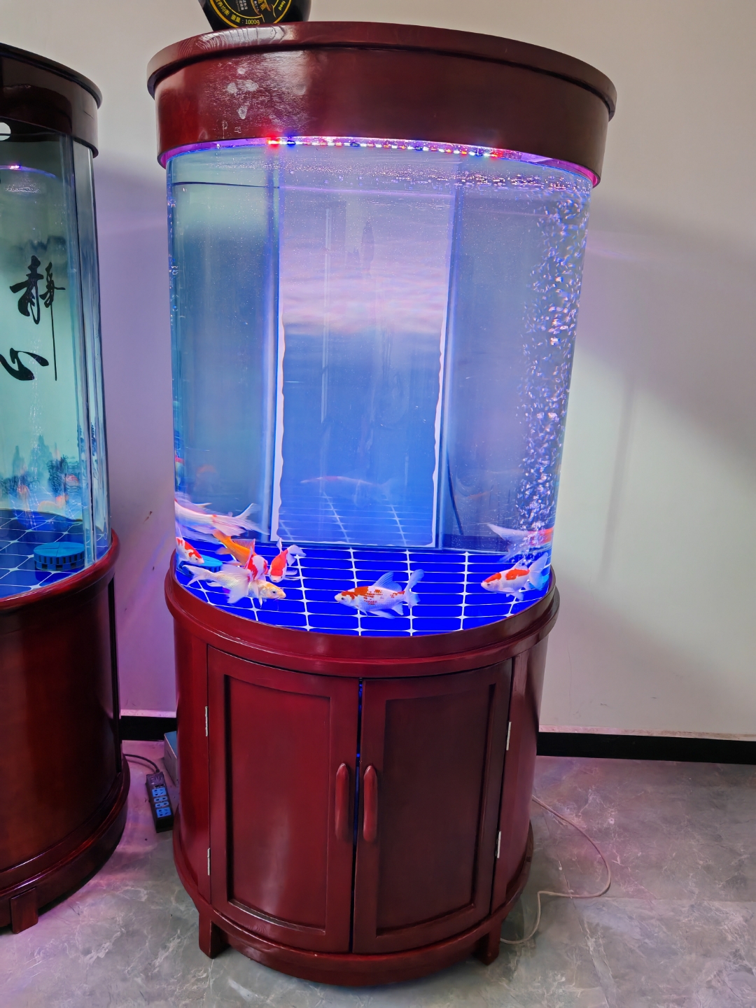 玻璃热弯整圆鱼缸