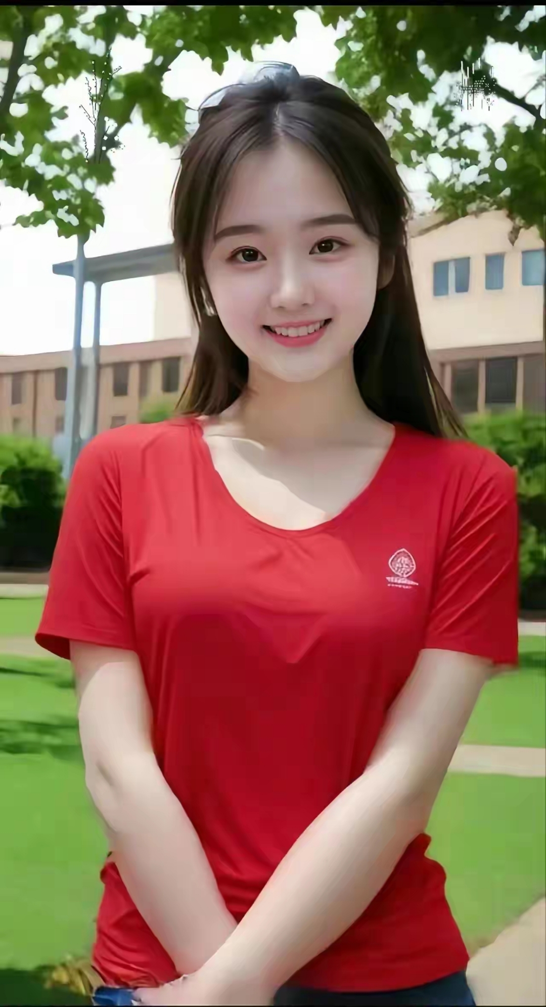 发红包的美女好漂亮哟图片