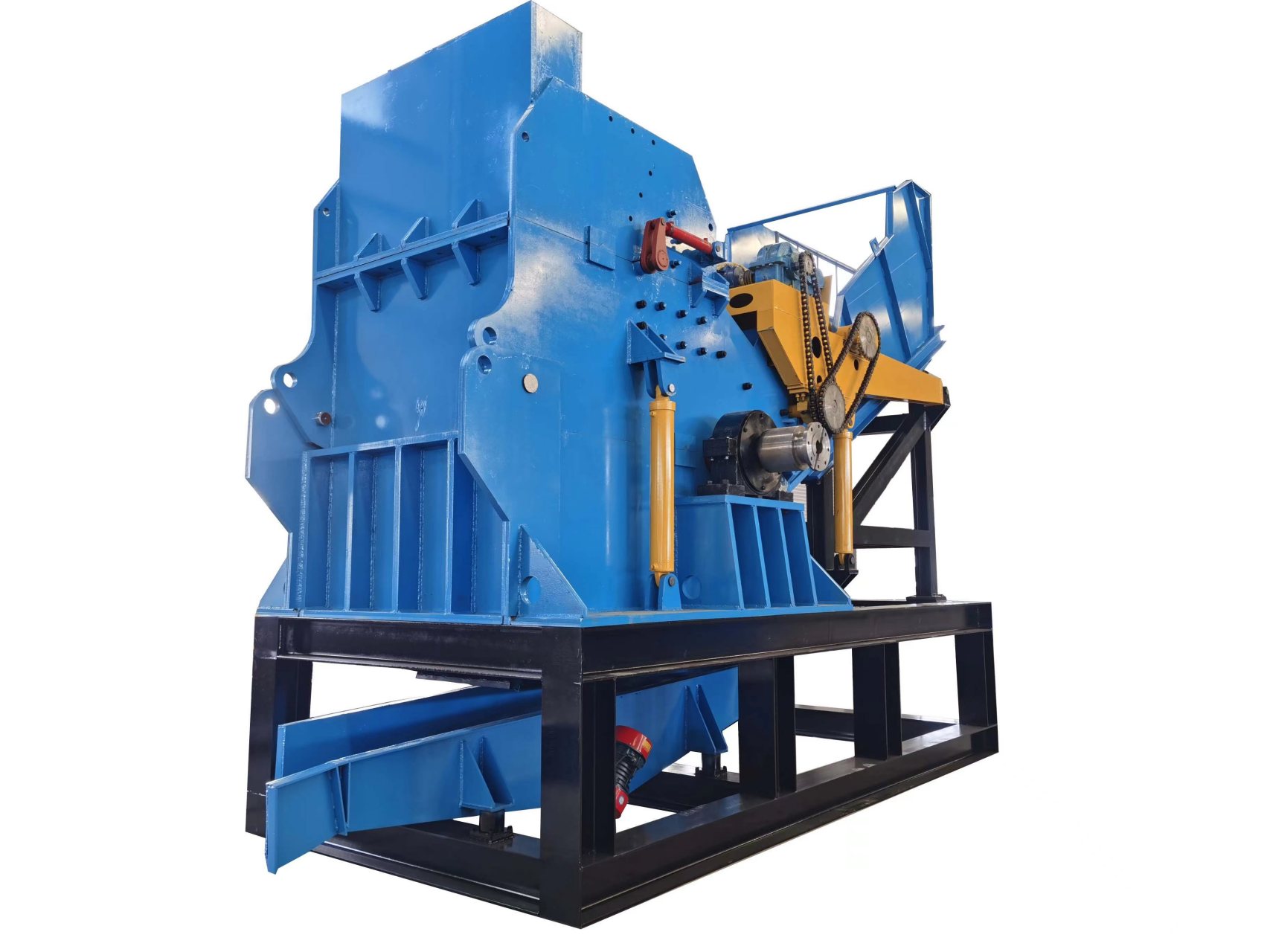 山东义弘破碎装备,支持定做各种型号废铝废钢破碎机