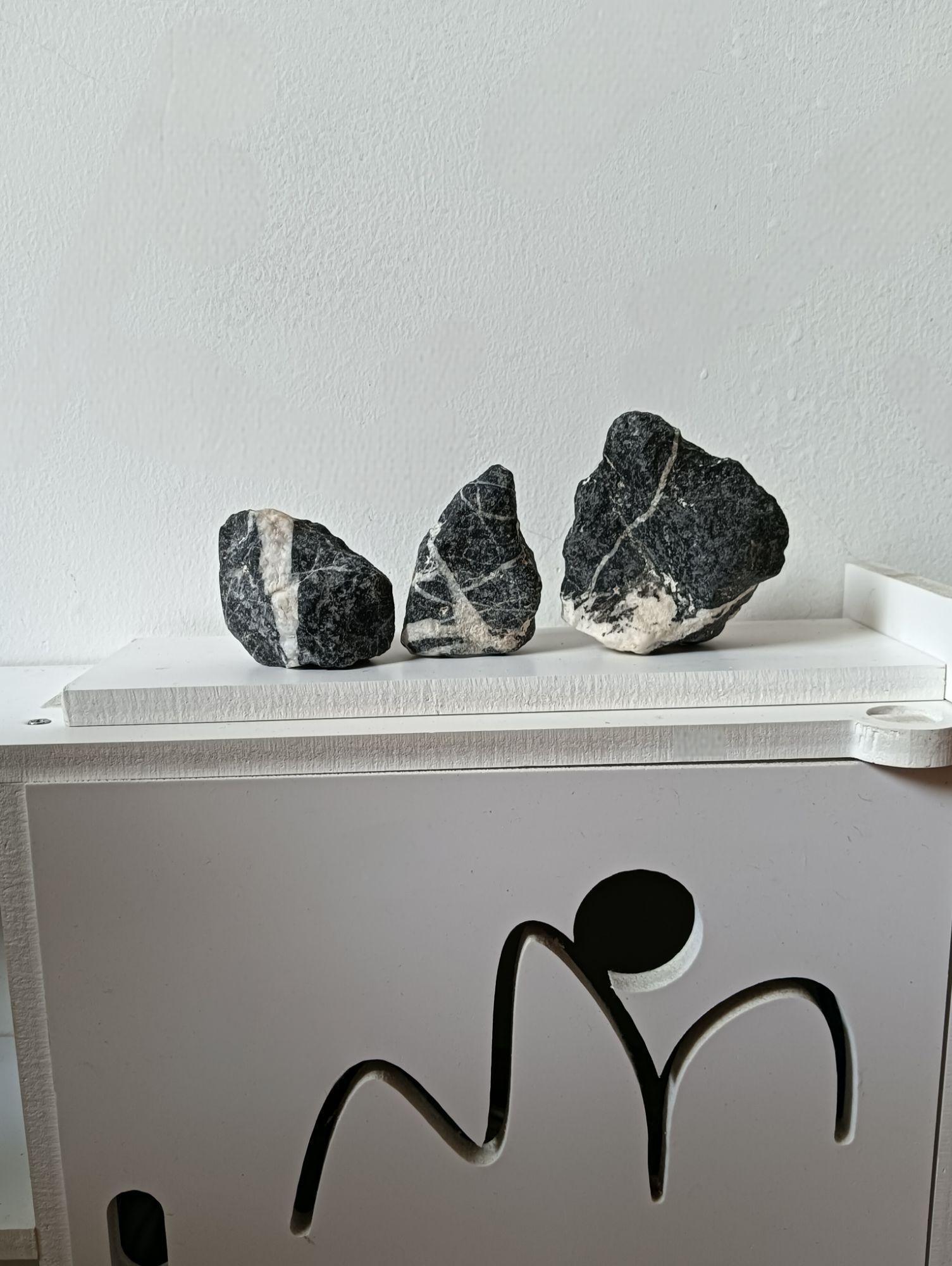 捡石头 白条纹石头,这又是一个石矿,捡几个小摆件