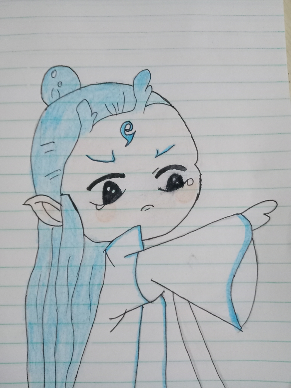 敖丙的简笔画 简单又方便