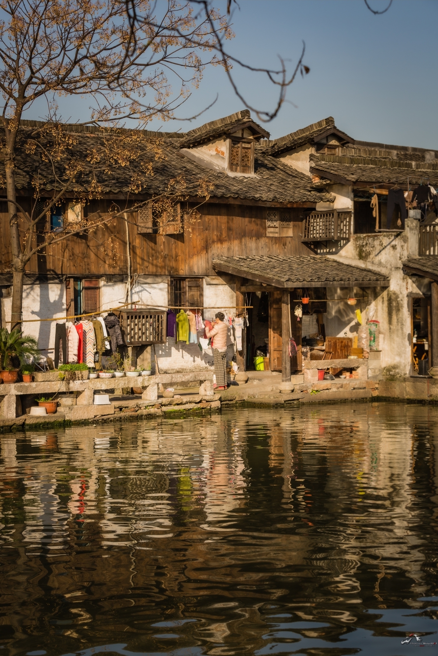 乡下人家风景图图片