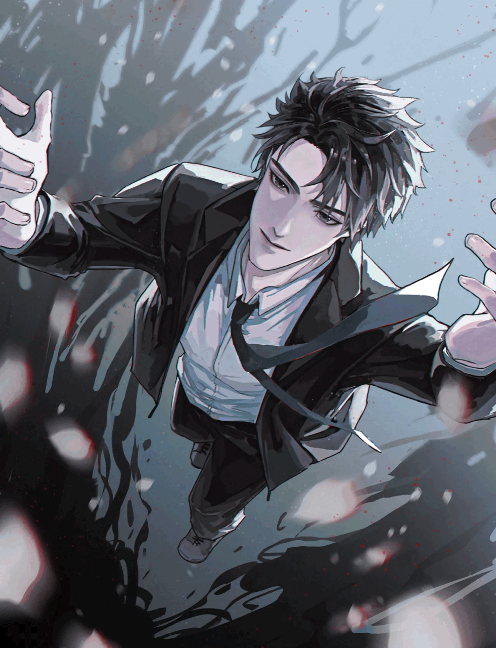 原耽# "大考官  跳下来我会接住你的"