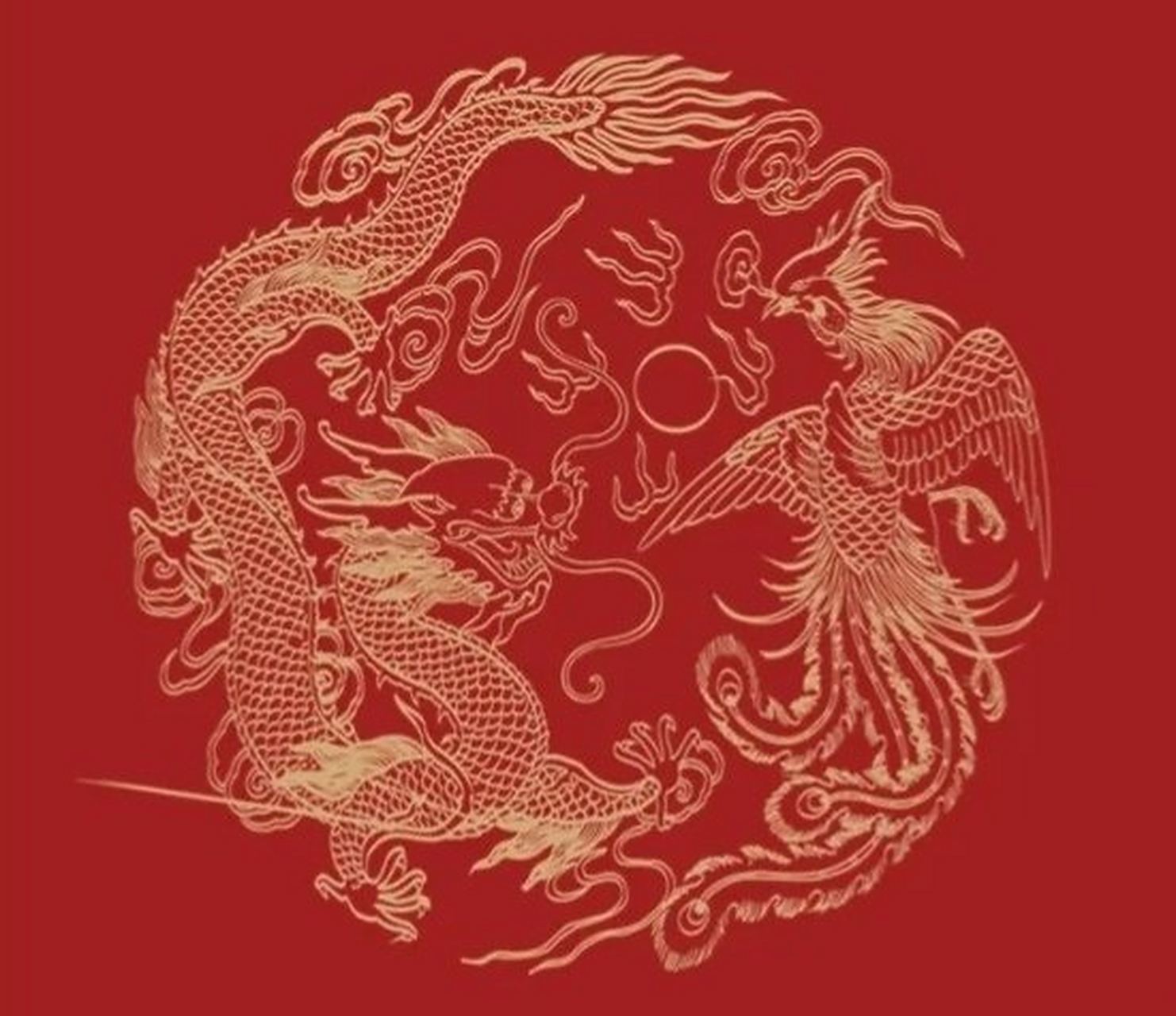 龙凤呈祥转大运,我们中国人的吉祥图案,一定少不了龙和凤.