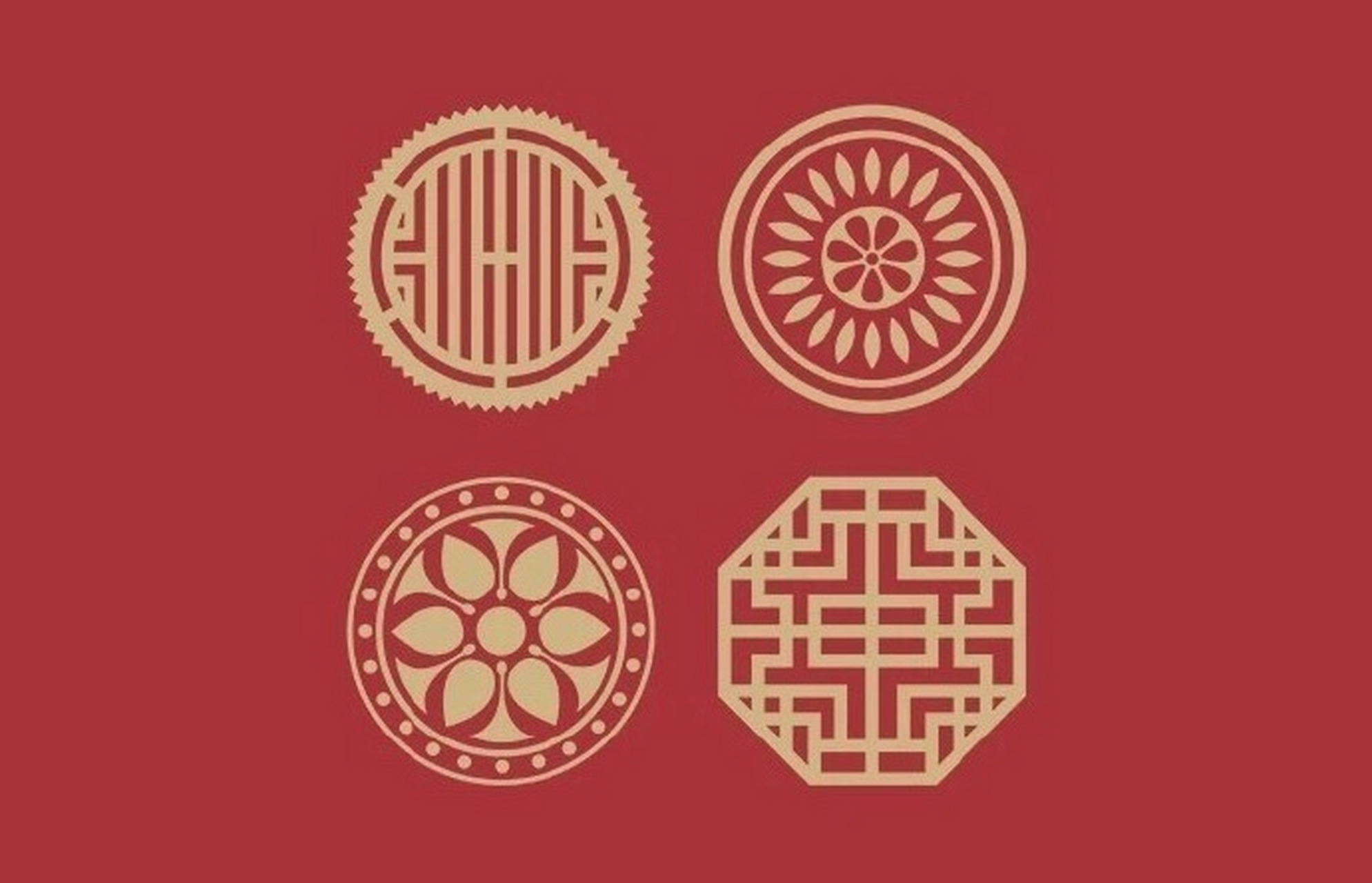 中国传统纹样大全,一看就很"中国".