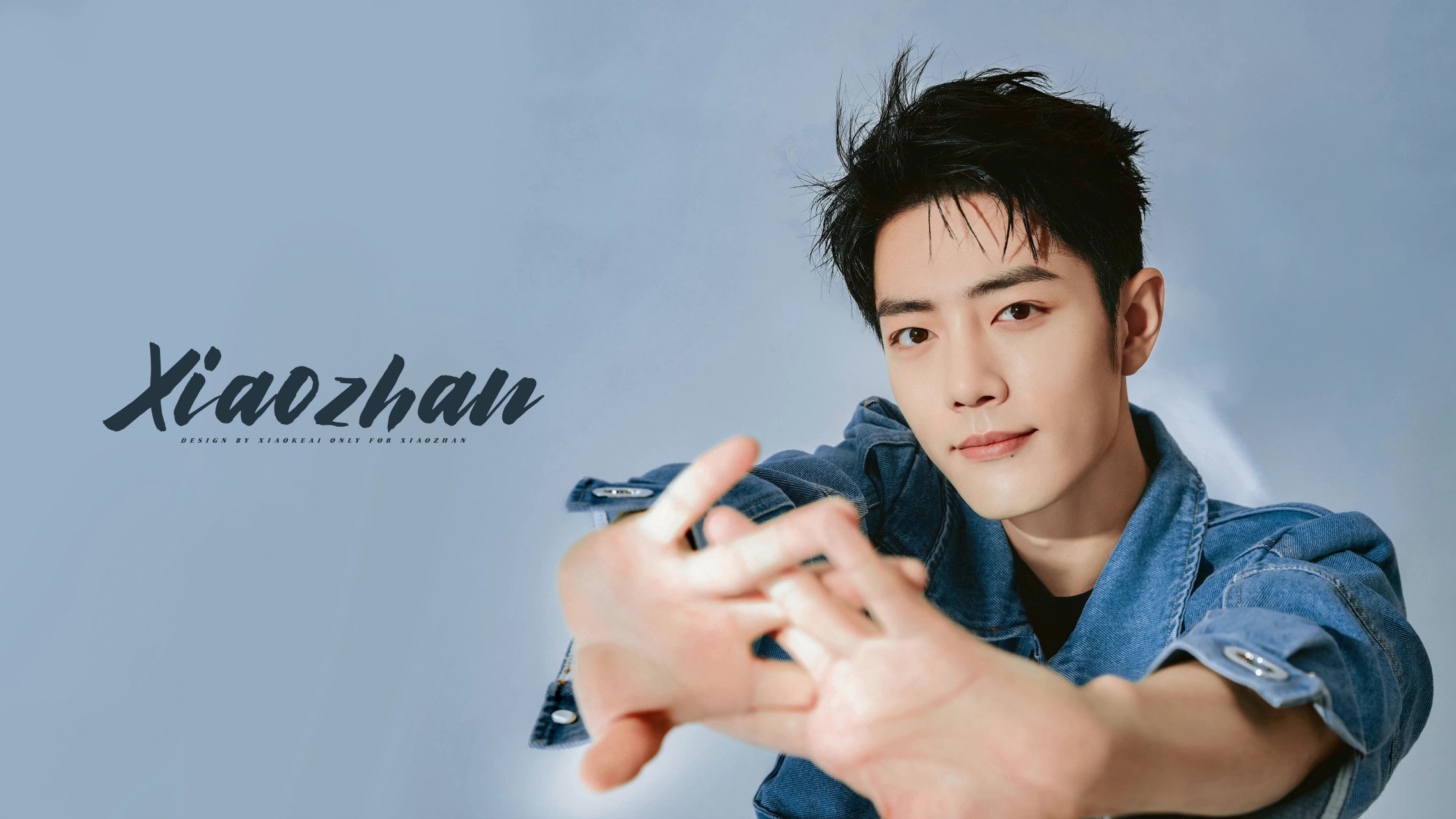 牛仔肖战的壁纸来了,横屏和竖屏的都有,又可以换新的了!#肖战
