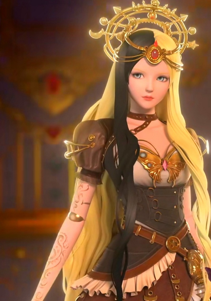 精灵梦叶罗丽x冰莲花 光仙子 光影宝杖 素白 白光莹 光影刃 光痕世纪