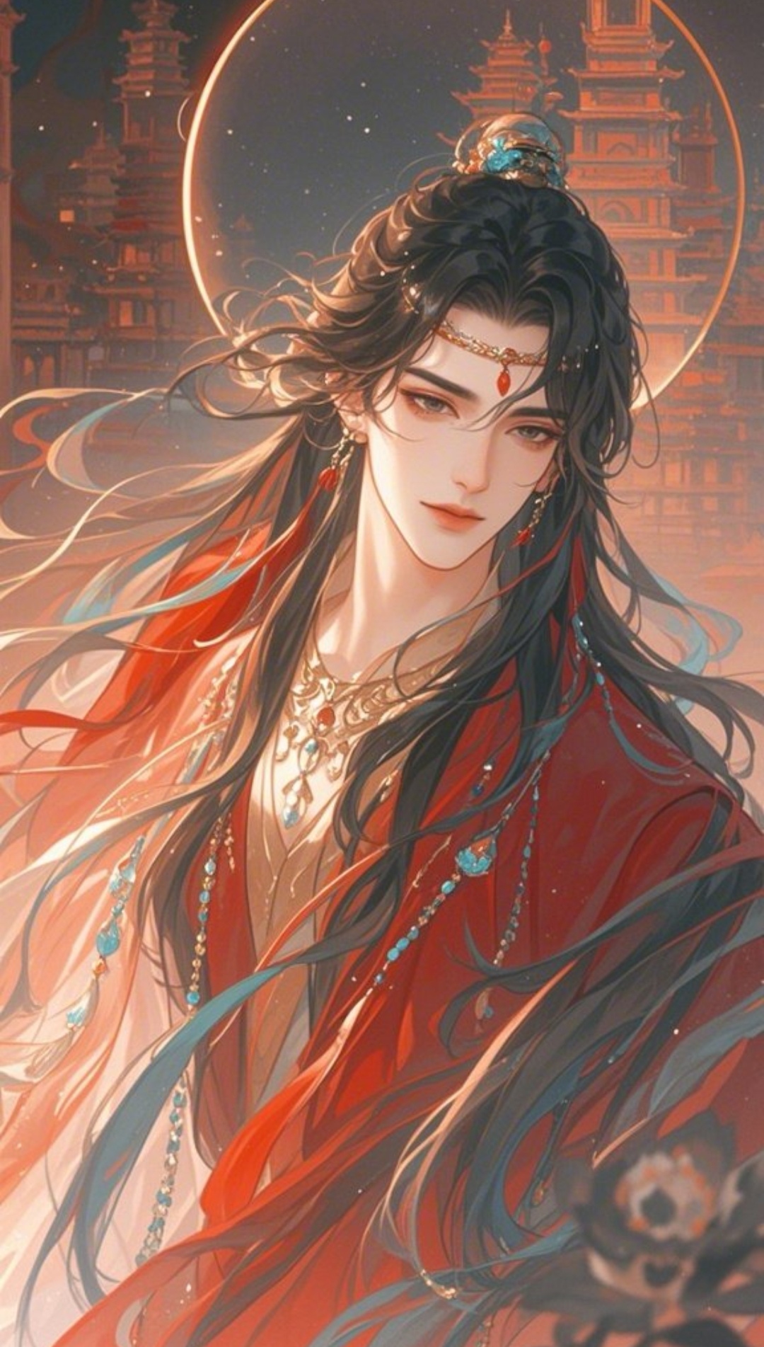 这画风也太美了吧,古风帅哥,我酸了!#优质头像每日推荐